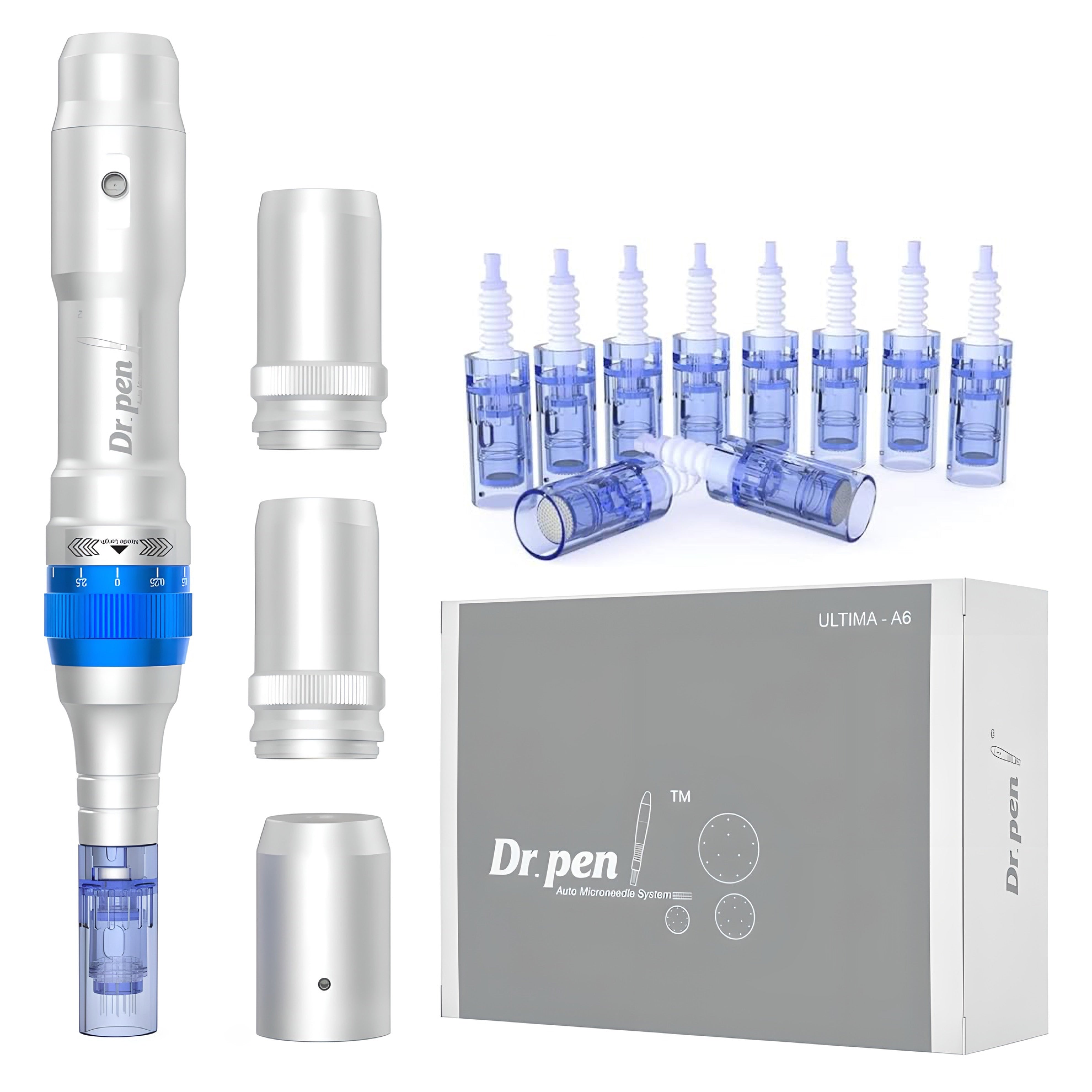 Dr. Pen A6 Pro Microneedling Pen - Derma Roller for Skincare