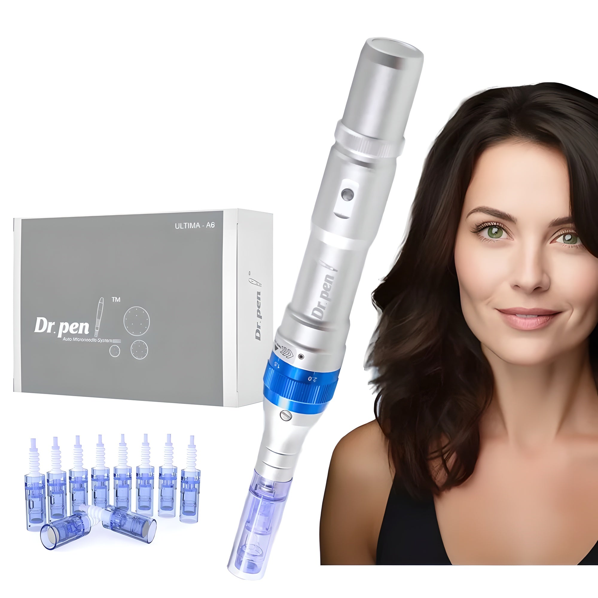 Dr. Pen A6 Pro Microneedling Pen - Derma Roller for Skincare